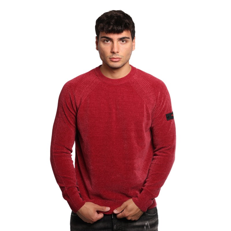 maglione peuterey UOMO BORDEAUX 023 - SIRONI 01 - PEU5623 vista frontale