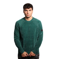 maglione peuterey UOMO VERDE 689 - SIRONI 01 - PEU5623 vista frontale