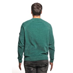 maglione peuterey UOMO VERDE 689 - SIRONI 01 - PEU5623 vista posteriore