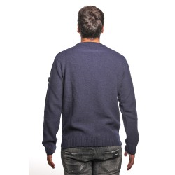 maglione peuterey UOMO BLU 215 - DONAN - PEU5574 vista posteriore