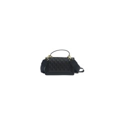 borsa marc ellis DONNA BLACK E LIGHT GOLD - FLAT SQUARE S vista posteriore