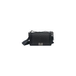 borsa marc ellis DONNA BLACK E CDF - FLAT M_25 vista frontale
