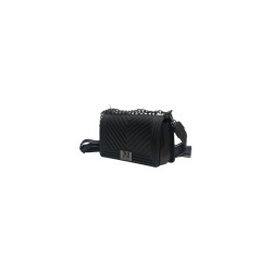 borsa marc ellis DONNA BLACK E CDF - FLAT M_25 vista laterale