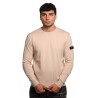 maglioncino peuterey UOMO BEIGE CHIARO 388 - EXMOOR 07 - PEU5611 vista frontale