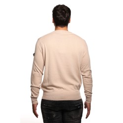 maglioncino peuterey UOMO BEIGE CHIARO 388 - EXMOOR 07 - PEU5611 vista posteriore