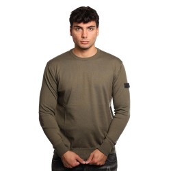 maglioncino peuterey UOMO VERDE 690 - EXMOOR 07 - PEU5611 vista frontale