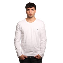 t-shirt polo ralph lauren UOMO WHITE - 714844759004 vista frontale