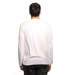 t-shirt polo ralph lauren UOMO WHITE - 714844759004 vista posteriore