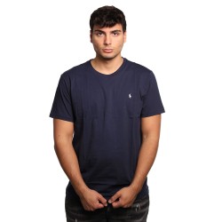 t-shirt polo ralph lauren UOMO NAVY - 714844756002 vista frontale