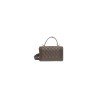 borsa marc ellis DONNA MARRONE E ORO COCOA/LIGHT GOLD - FLAT SQUARE S vista posteriore