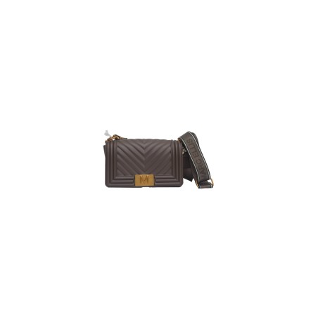 borsa marc ellis DONNA MARRONE E RAME COCOA/RAME - FLAT S_25 vista frontale
