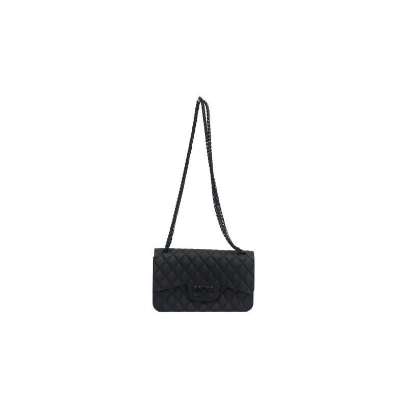 borsa marc ellis DONNA BLACK E BLACK - FLAT FALCON S vista frontale