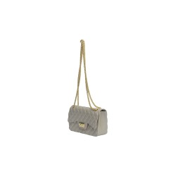 borsa marc ellis DONNA TORTORA E ORO TAUPE/LIGHT GOLD - FLAT FALCON S vista laterale