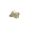 borsa marc ellis DONNA TORTORA E ORO TAUPE/LIGHT GOLD - FLAT SQUARE M vista laterale