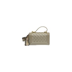 borsa marc ellis DONNA TORTORA E ORO TAUPE/LIGHT GOLD - FLAT SQUARE M vista posteriore