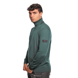 dolcevita peuterey UOMO VERDE 687 - CHICO - PEU5637 vista laterale
