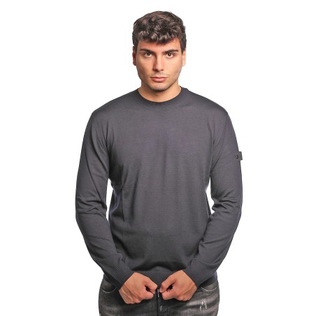 maglioncino peuterey UOMO BLU 215 - THERA - PEU5636 vista frontale