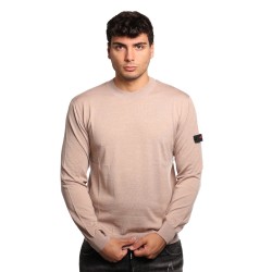 maglioncino peuterey UOMO BEIGE 869 - THERA - PEU5636 vista frontale