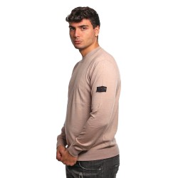 maglioncino peuterey UOMO BEIGE 869 - THERA - PEU5636 vista laterale