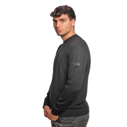 maglioncino peuterey UOMO NERO - THERA - PEU5636 vista laterale