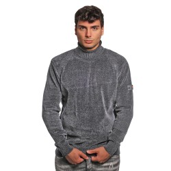 maglione peuterey UOMO BLU 215 - PRAMPOLINI - PEU5259 vista frontale