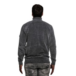 maglione peuterey UOMO BLU 215 - PRAMPOLINI - PEU5259 vista posteriore