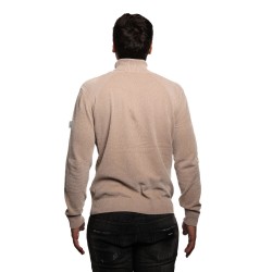 maglione peuterey UOMO BEIGE 736 - PRAMPOLINI - PEU5259 vista posteriore
