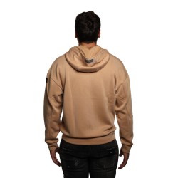 felpa peuterey UOMO BEIGE 955 - AREN FL - PEU5643 vista posteriore