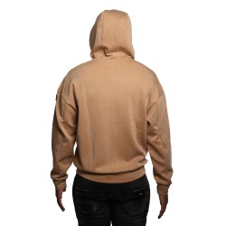 felpa peuterey UOMO BEIGE 955 - AREN FL - PEU5643 vista posteriore cappuccio