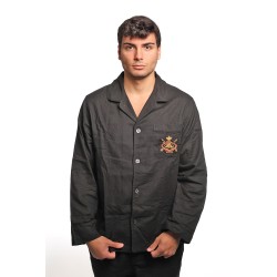 pigiama polo ralph lauren UOMO BLACK - 714982503002 vista camicia frontale