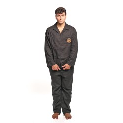 pigiama polo ralph lauren UOMO BLACK - 714982503002 vista frontale
