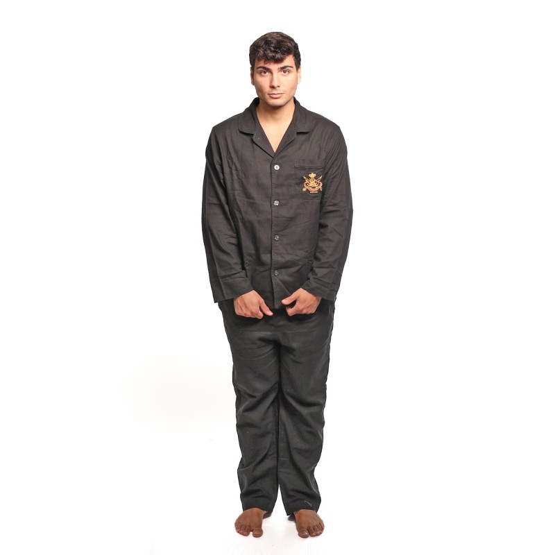 pigiama polo ralph lauren UOMO BLACK - 714982503002 vista frontale