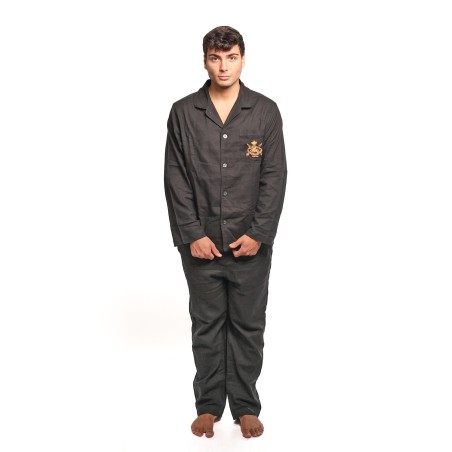 pigiama polo ralph lauren UOMO BLACK - 714982503002 vista frontale