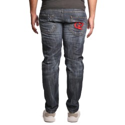 jeans g2firenze UOMO BLU SCURO - ICONIC G2 vista posteriore