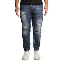 jeans g2firenze UOMO BLU - BROKEN vista frontale