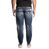 jeans g2firenze UOMO BLU - BROKEN vista posteriore