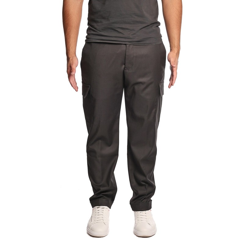 pantalone cargo michael coal UOMO NERO - MCTHM3616F25 vista frontale