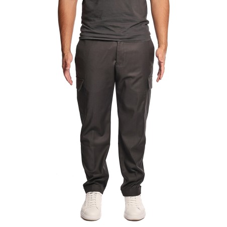 pantalone cargo michael coal UOMO NERO - MCTHM3616F25 vista frontale
