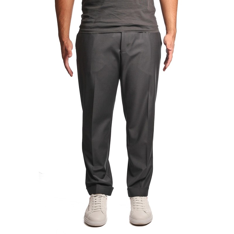 pantalone cargo michael coal UOMO NERO - MCLOU3089F25 vista frontale