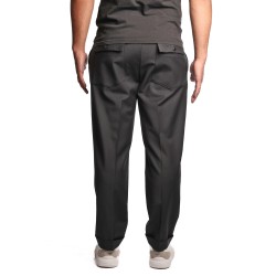 pantalone cargo michael coal UOMO NERO - MCLOU3089F25 vista posteriore