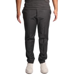 pantalone michael coal UOMO NERO - MCBRAMM+3089F25C vista frontale