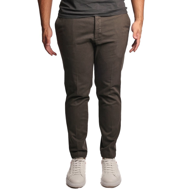 pantalone michael coal UOMO MARRONE MORO - MCBRAMM2500F25C vista frontale