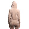 felpa juicy couture DONNA BEIGE FUNGI - VEJB70001WPFJ07 vista posteriore