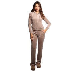 pantalone tuta juicy couture DONNA BEIGE FUNGI - VEJB70002WPFJ07 vista completo frontale