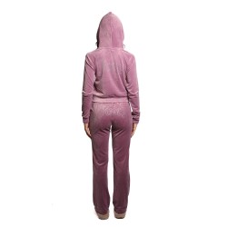 pantalone tuta juicy couture DONNA VIOLA PURPLE GUMDROP - VIJH70699WPFPG4 vista completo posteriore
