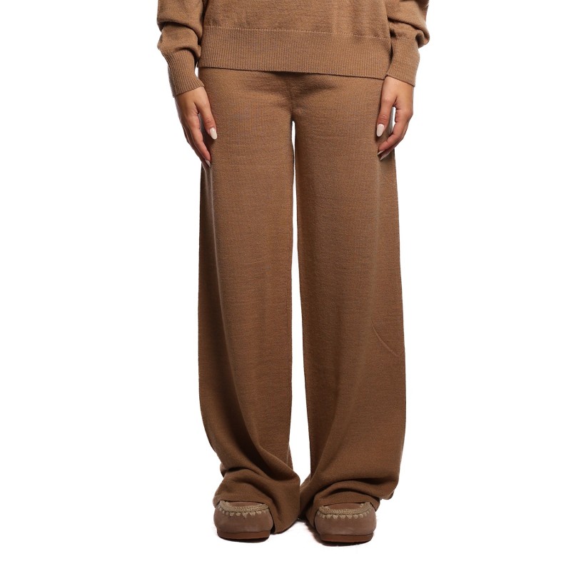 pantalone a palazzo jijil DONNA 0925 CAMEL - JPI25PK015 vista frontale