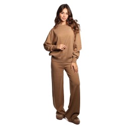 pantalone a palazzo jijil DONNA 0925 CAMEL - JPI25PK015 vista completo frontale