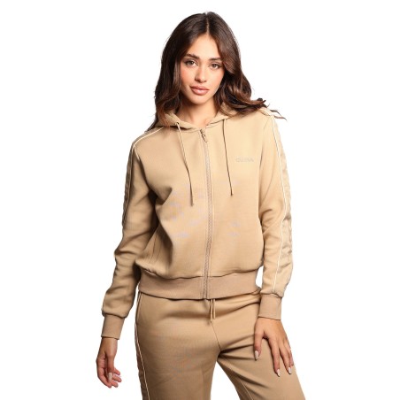 felpa guess DONNA SABBIA C1C2 - V5YQ00KB3P2 vista frontale
