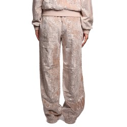 pantalone a palazzo guess DONNA ROSA CHIARO G1FU - V5BB01K1922 vista posteriore