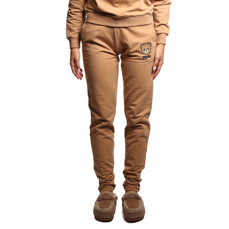pantalone tuta moschino DONNA CAMMELLO 0148 - V6A6805 - 4413 vista frontale
